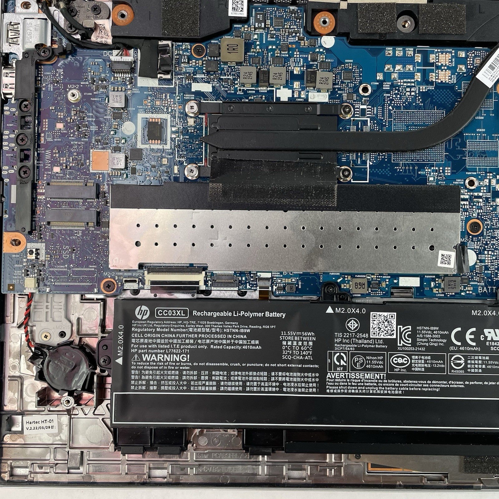 HP EliteBook 850 G8 15.6" i7-1185G7 3.00 GHz 8 GB RAM No SSD/OS/AC - Bad USB18