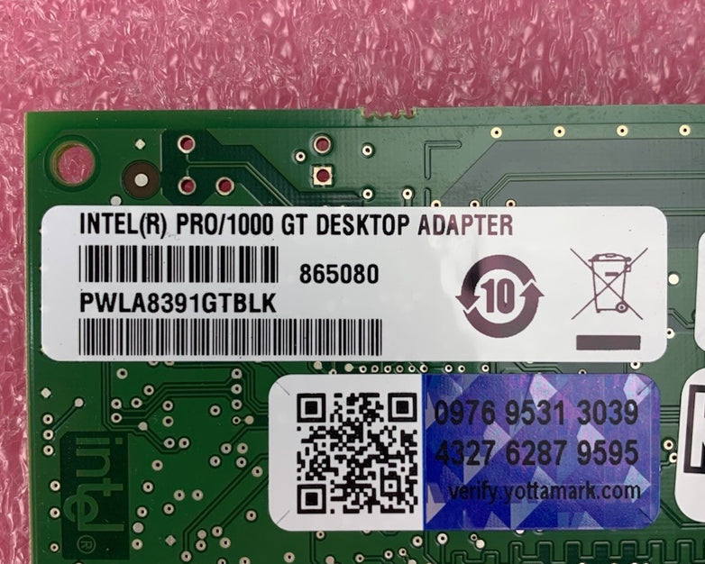 Intel PWLA8391GTBLK Pro/1000 GT Desktop Adapter (Lot of 2)