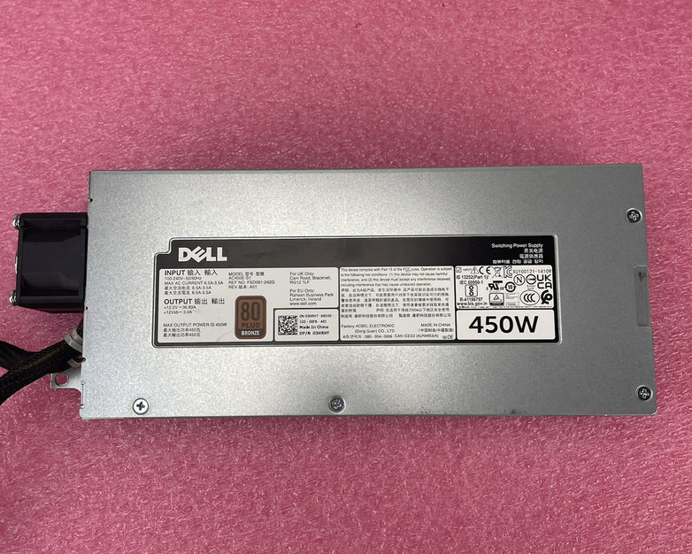 Dell AC450E-S1 450W 80 PLUS Bronze Power Supply