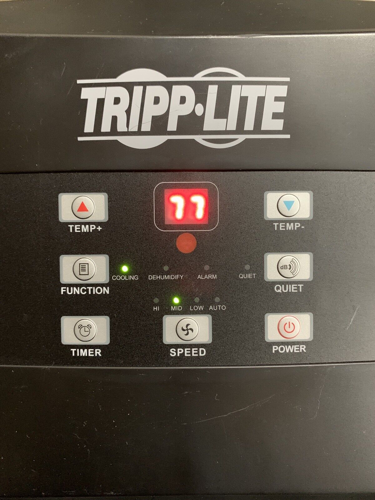 Tripp Lite SRCOOL12K Portable Air Conditioner 1400w 120V 60Hz 1400W Tested