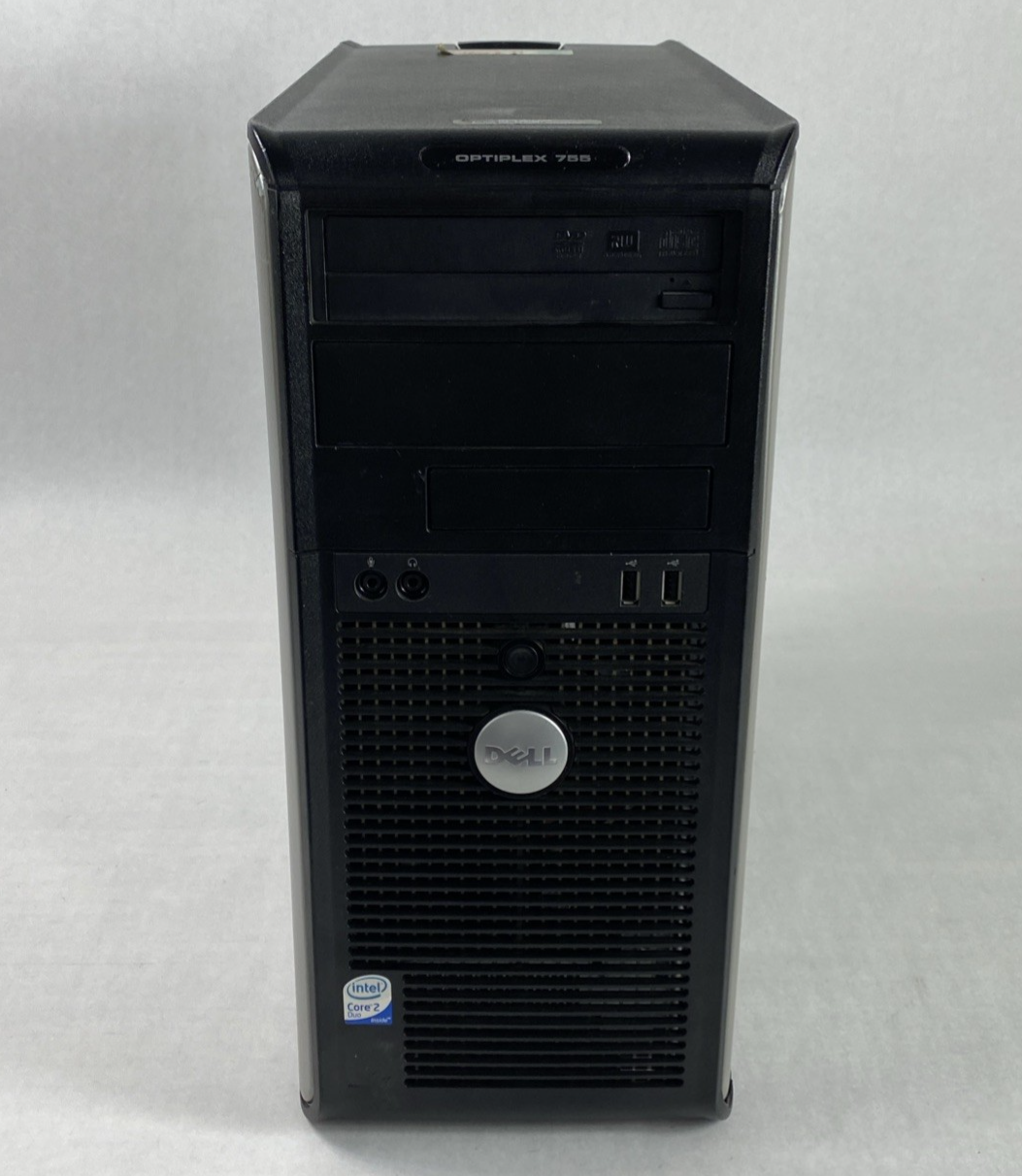 Dell OptiPlex 755 MT Intel Core 2 Duo E8200 2.66GHz 4GB RAM No HDD No OS
