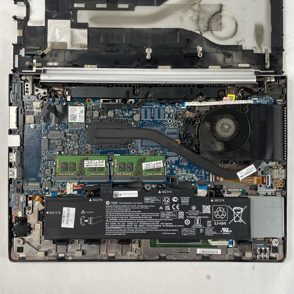 HP EliteBook 850 G5 15.6" i7-8650U 1.90 GHz 16 GB RAM No SSD/OS/AC - Keyboard18