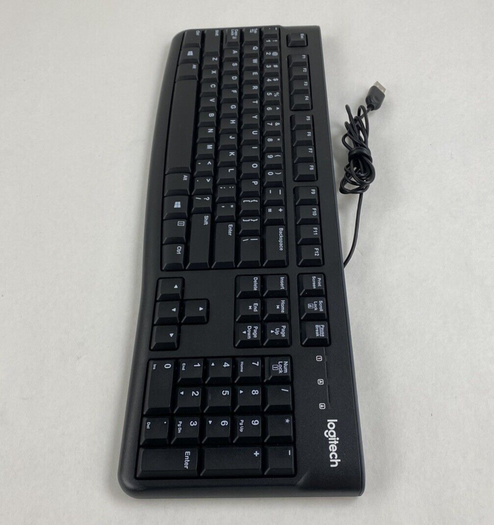 Lot of 3 Logitech K120 YU0036 USB Keyboard Tested
