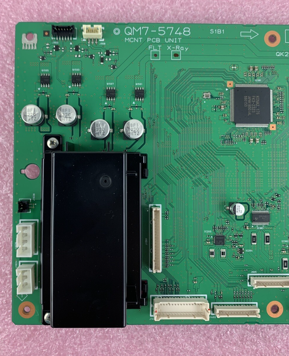 Canon QM7-5748 MCNT PCB Unit Board Pulled From Powered Canon WG7250F