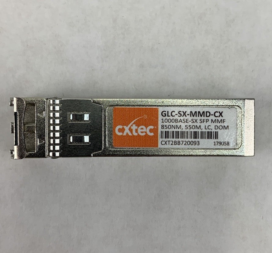 Cxtec GLC-SX-MMD-CX Transceiver Module (Lot of 4)
