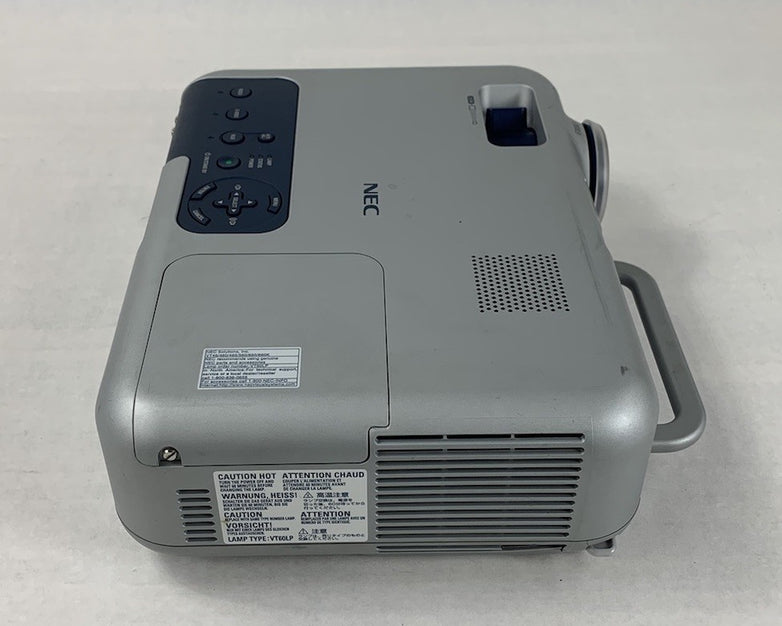 NEC VT660K LCD Projector 349 Lamp Hours