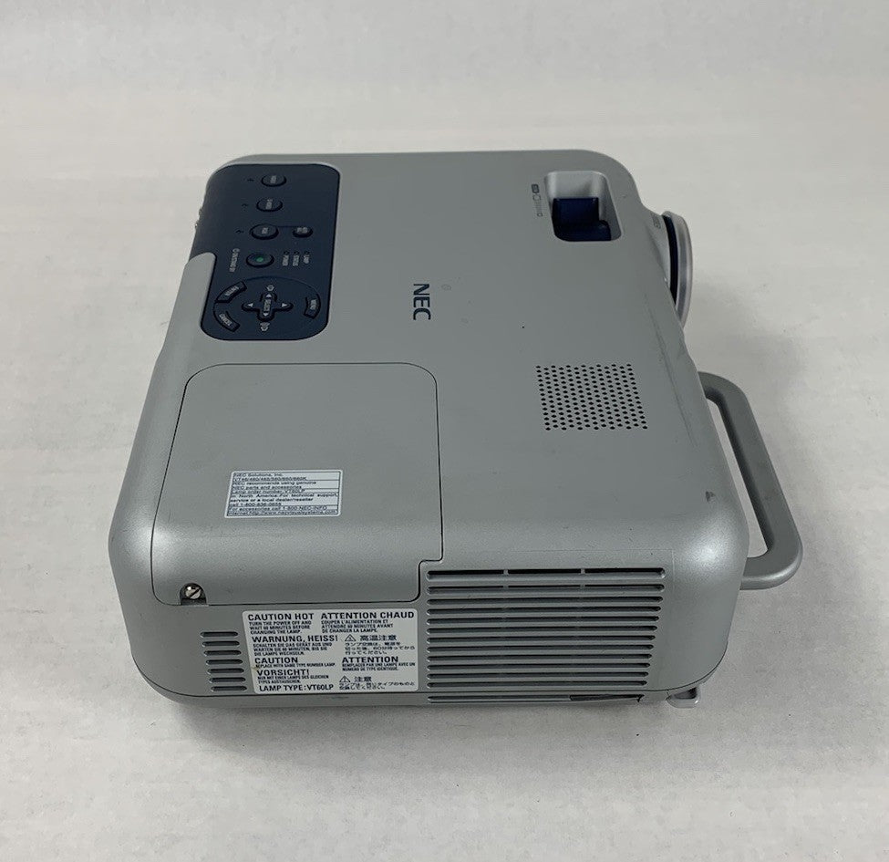 NEC VT660K LCD Projector 349 Lamp Hours