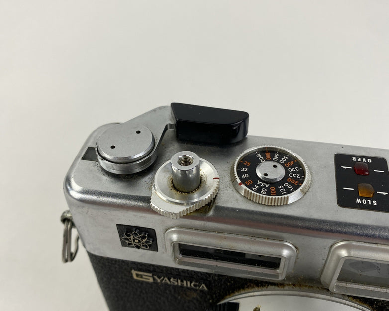 Yashica GSN Electro 35 w/ Yashinon DX 1:1.7 f=45mm Lens - Untested No Film parts