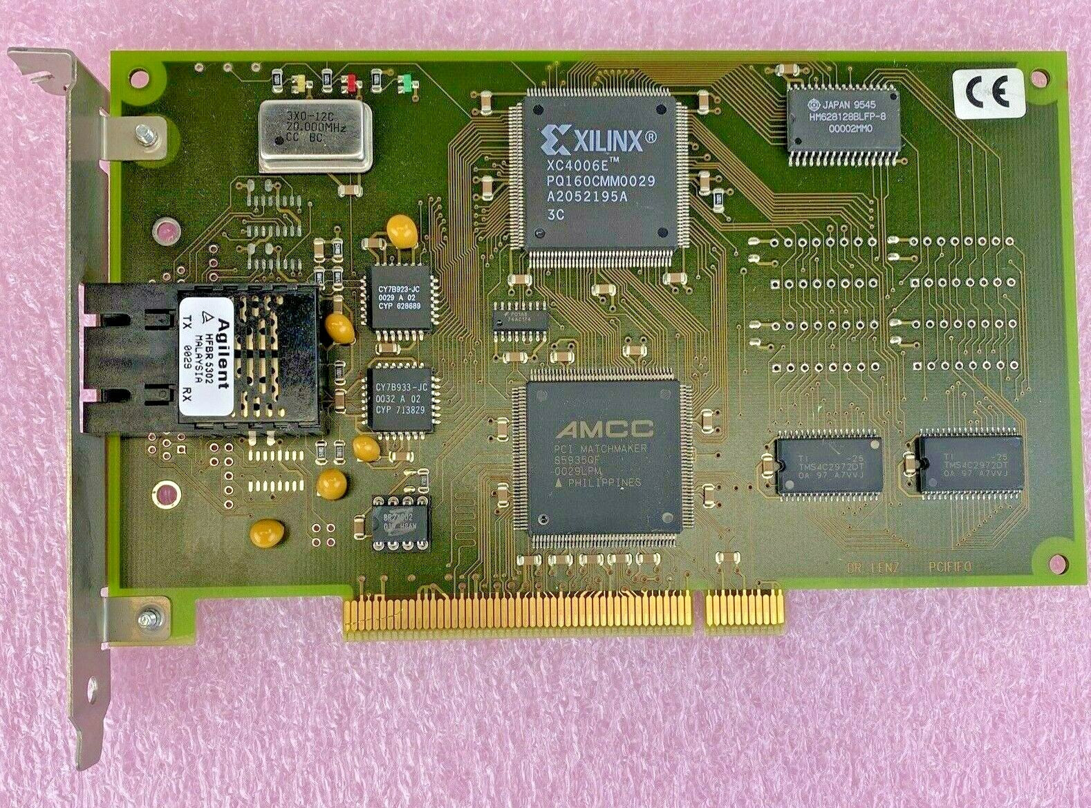 Agilent HFBR5302 AxioCam Interface Rev. B PCI 5V card