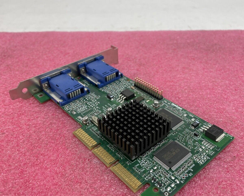Matrox 971-0302 Rev A G45+MDHA32DCPQF AGP Graphics Card