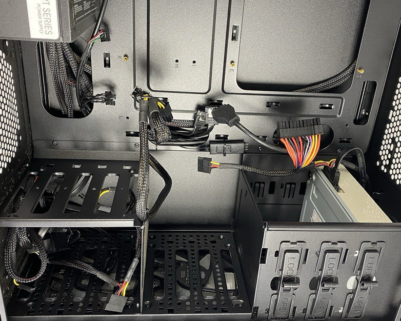 Cooler Master CM 590 III Mid-ATX Computer Case with 600W Power Supply