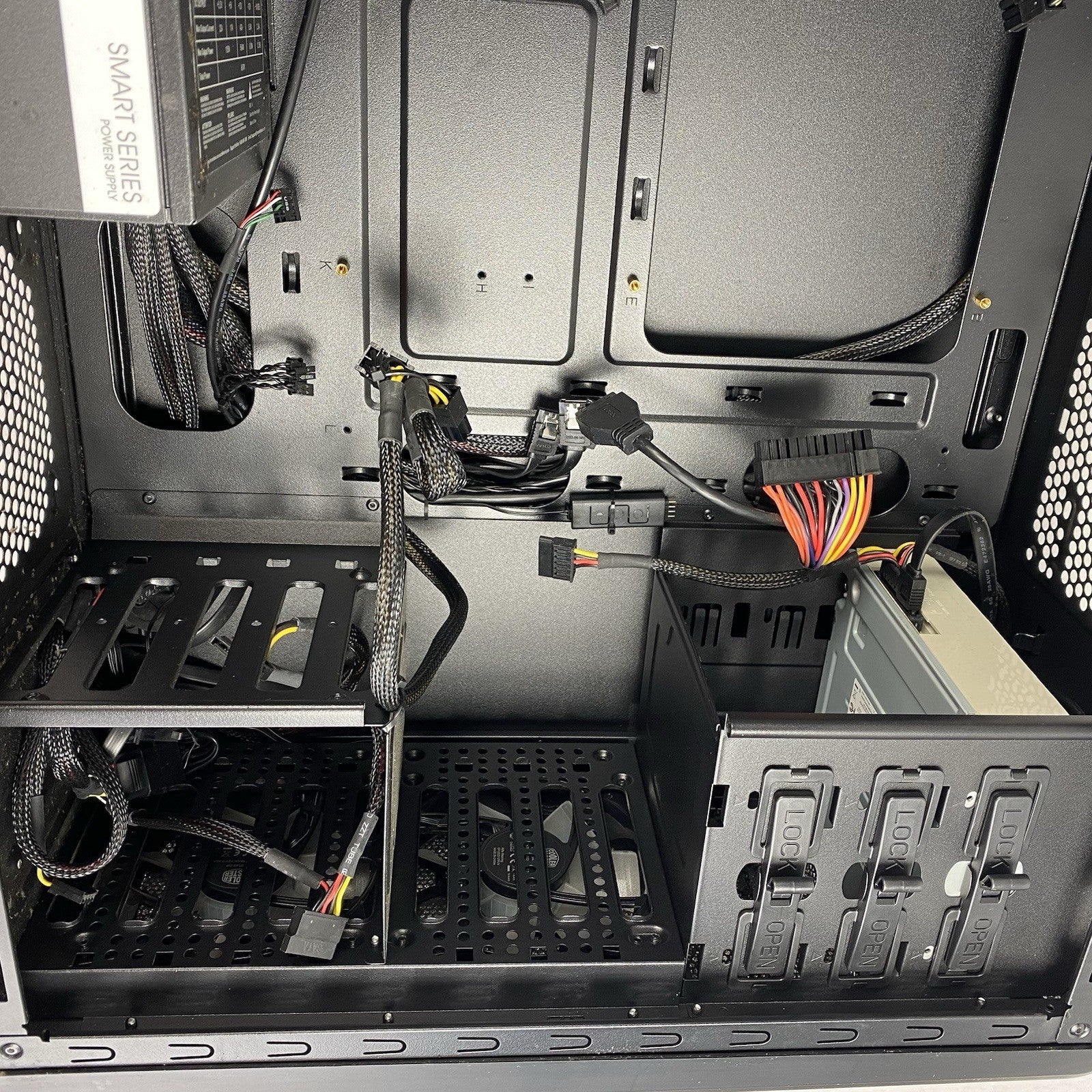 Cooler Master CM 590 III Mid-ATX Computer Case with 600W Power Supply
