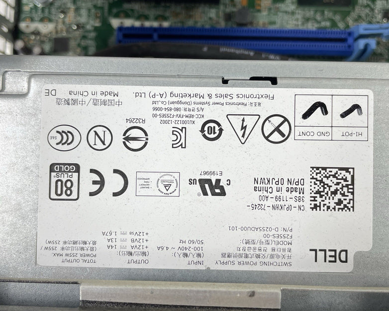 Dell Optiplex 9020 SFF i7-4770 3.40 GHz 4 GB RAM No HDD/OS