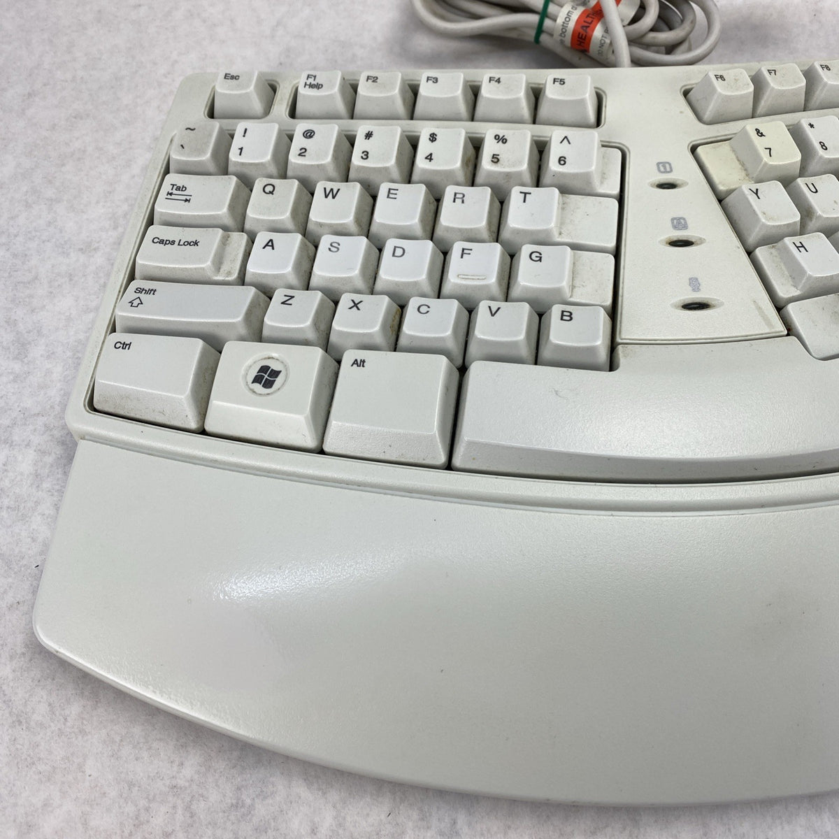 Microsoft X08-73009-01 Ergonomic Wired Keyboard w/ USB Adapter - Tested3