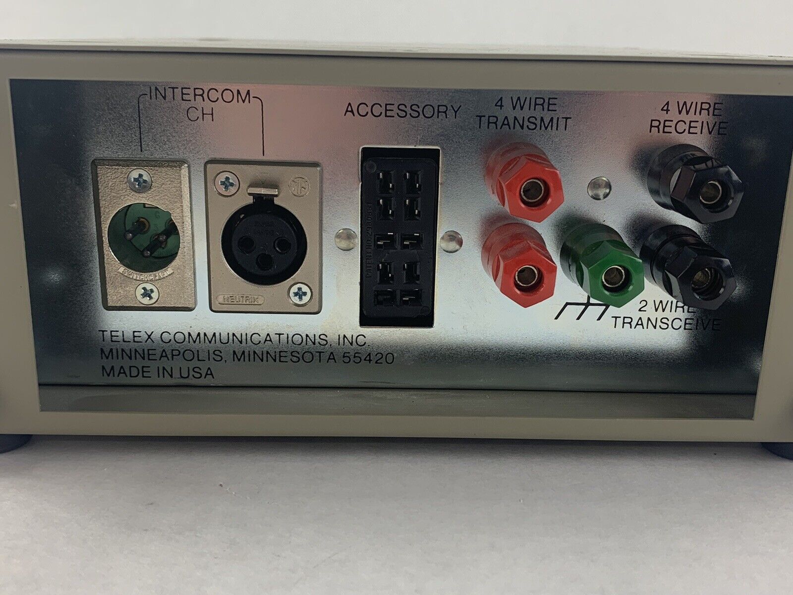 Telex Model IF-1 Interface Unit Module, No Power Cord