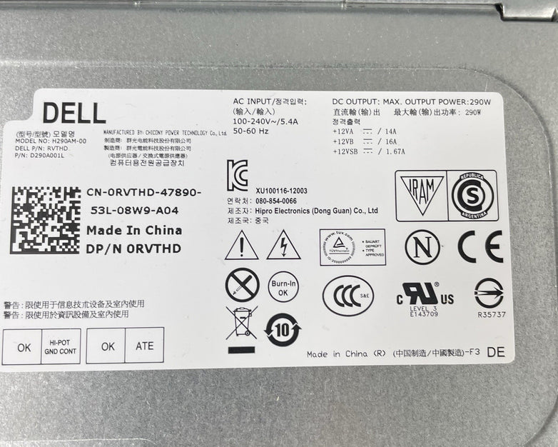 Dell Optiplex 3020 MT i3-4160 3.60 GHz 4 GB RAM No HDD/OS