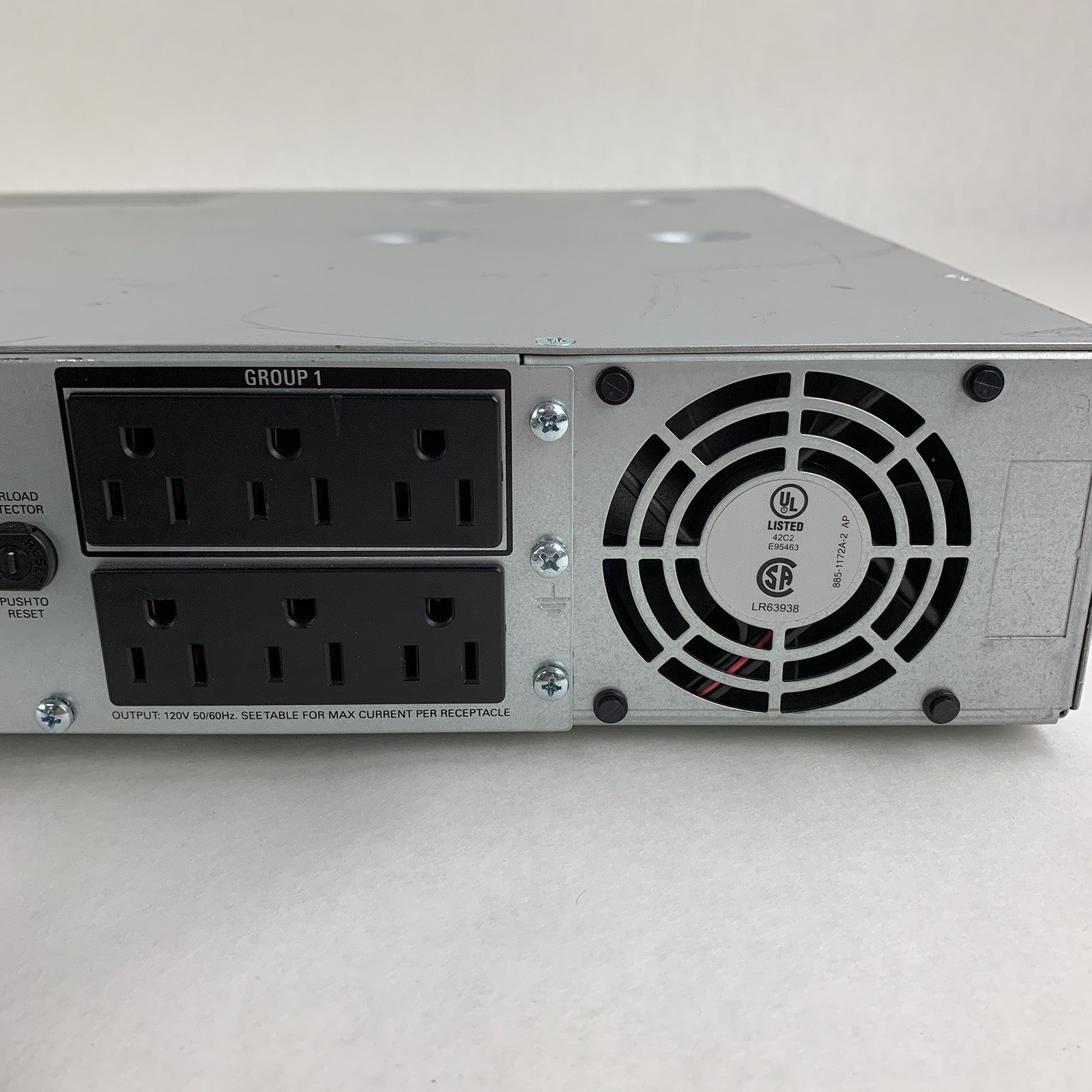 APC SmartUPS SMT1500RM2U 2U Rack Mount No Network Card No Battery No Faceplate