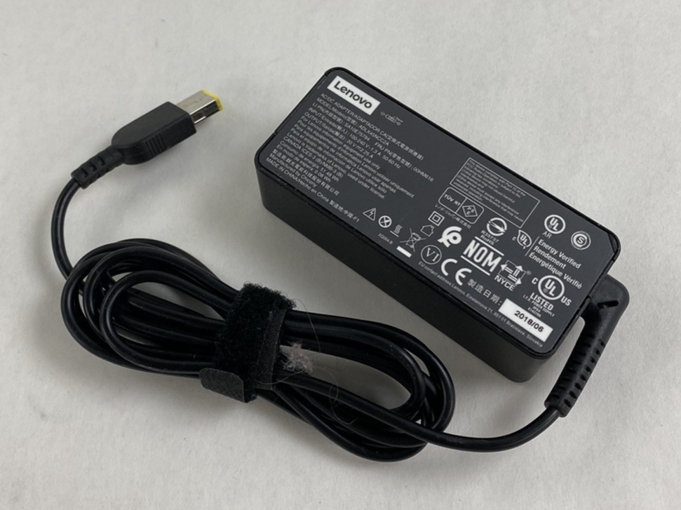 Lot of 3 Lenovo ADLX45NCC2A 45W 20V 2.25A Square Tip AC Adapter