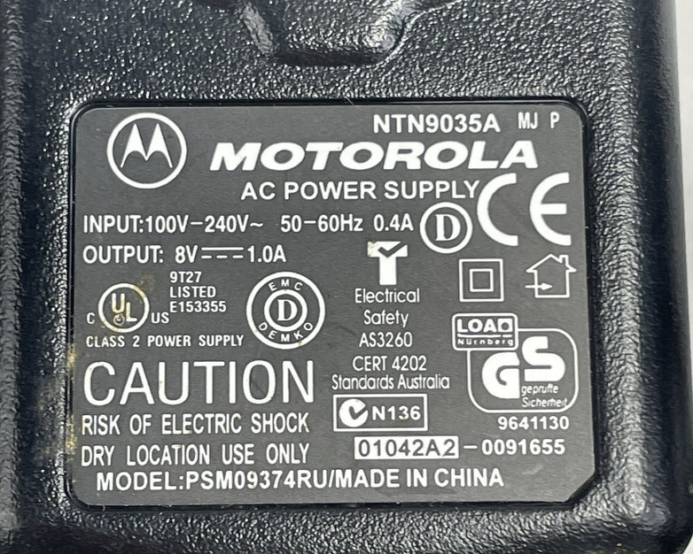 Motorola AC Charger NTN9035A R750 Travel Wall Rapid Charger Lot of 4