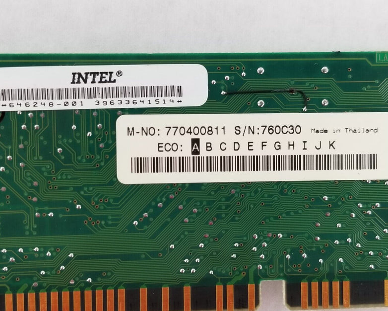 Intel 646248-001 ISA 16/4 Token Ring Adapter 770400811 200092400