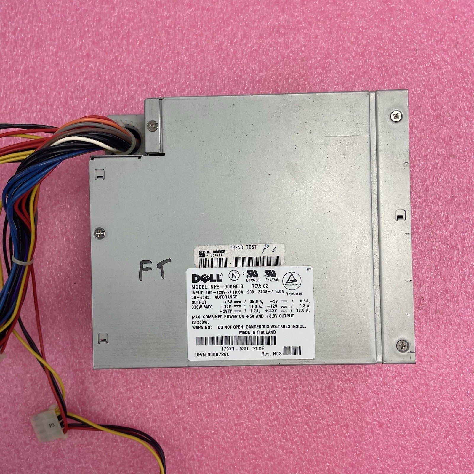 Dell Poweredge NPS-300GB B Power Supply