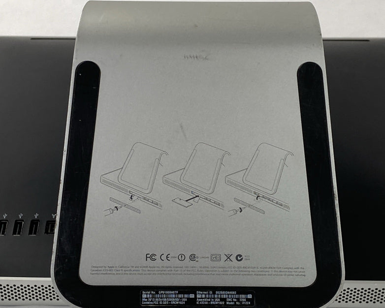 Apple A1224 iMac 20" 2009 2.66 GHz Core 2 Duo 2GB RAM 320GB HDD macOS 10.11.6