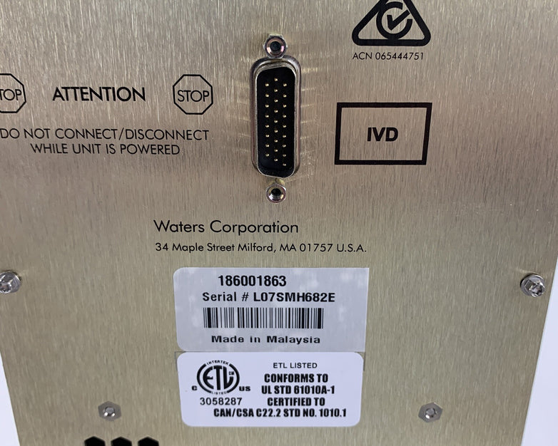 Waters 186001863 SMH HPLC Alliance Column Heater for Separations Module Untested