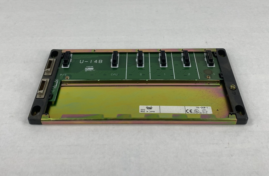 Koyo D4-04B-1 4-Slot PLC Slot Rack Base Unit