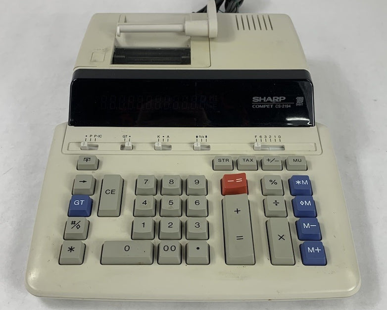 Sharp Compet CS-2194 Printing Calculator