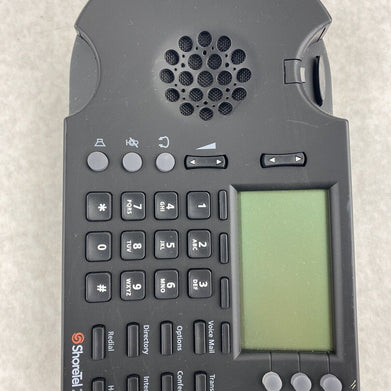Lot( 2 ) Shoretel 230 VOIP IP Business Phone Black w Handset and Stand