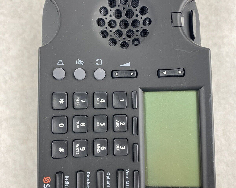 Lot( 2 ) Shoretel 230 VOIP IP Business Phone Black w Handset and Stand