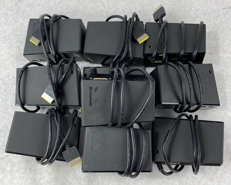 Lot of 10 Lenovo 03X7011 ThinkPad OneLink DU9033S1 Docks
