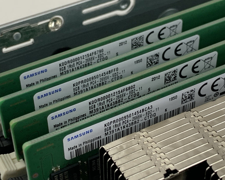 Dell PowerEdge OEMR R340 Server 1x E-2236 3.4 GHz 32 GB Ram H730P No OS No HDD