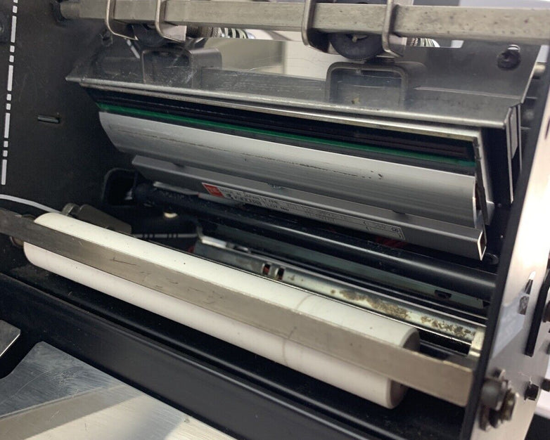 Zebra 140Xi III Label Thermal Printer 200 DPi Serial and Network Cracked Side
