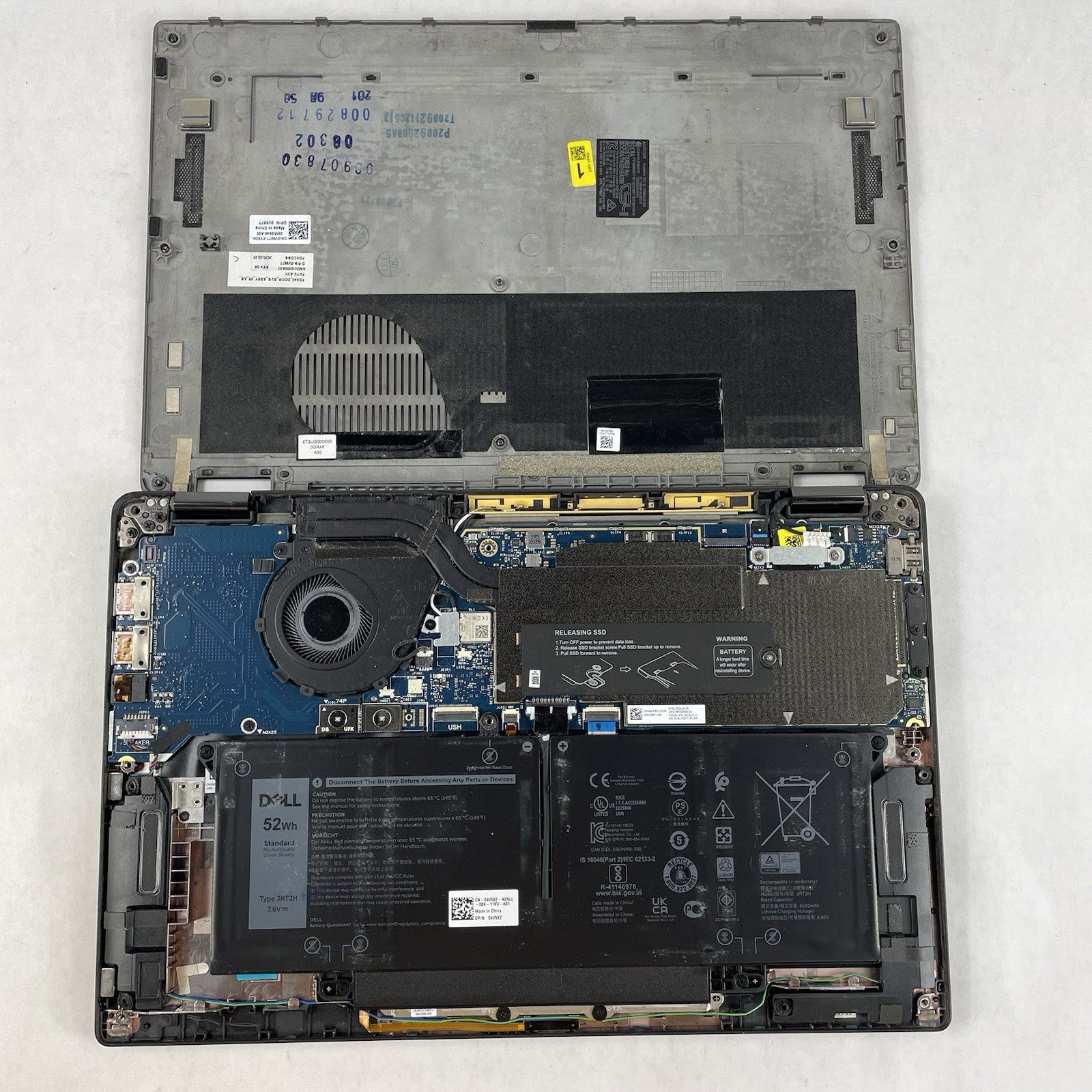 Dell Latitude 7410 14" i7-10610U 1.80 GHz 16 GB RAM No SSD/OS/AC - READ16