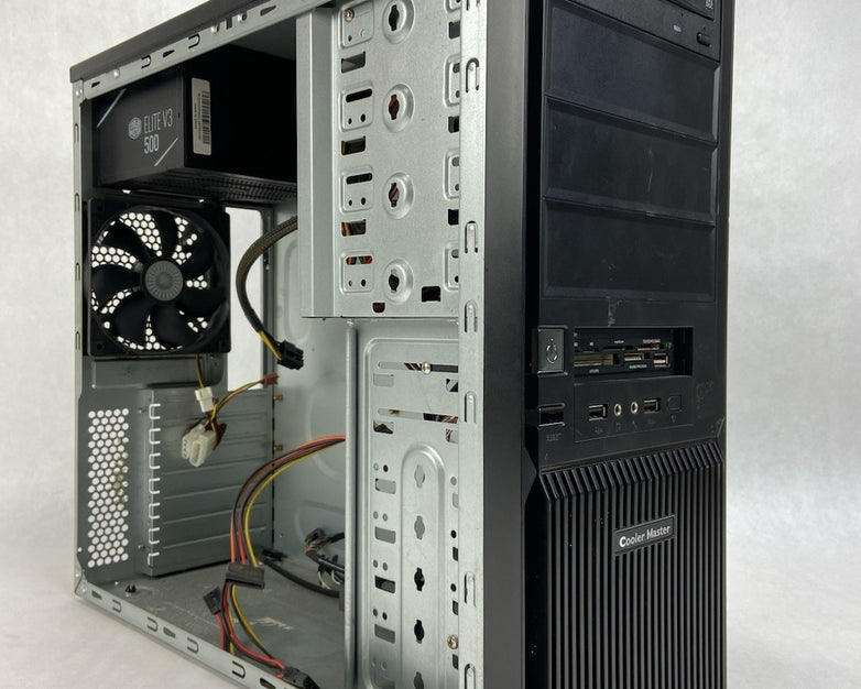 Cooler Master 350 Mid Tower Computer Case Cooler Master Elite V3 500W PSU