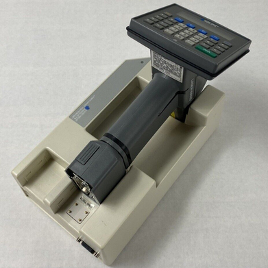 Hand Held Products Laser Wand Barcode Scanner and Cradle Untested w/ AC Adapter