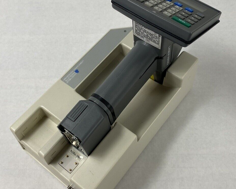 Hand Held Products Laser Wand Barcode Scanner and Cradle Untested w/ AC Adapter