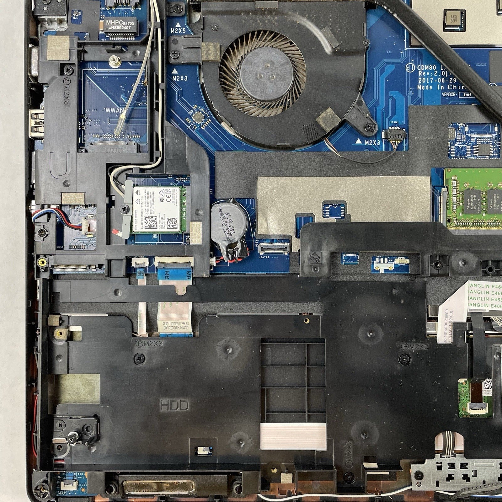 Dell Latitude 5580 15.6" i5-7300U 2.60 GHz 8 GB RAM No SSD/OS/AC/Batt22