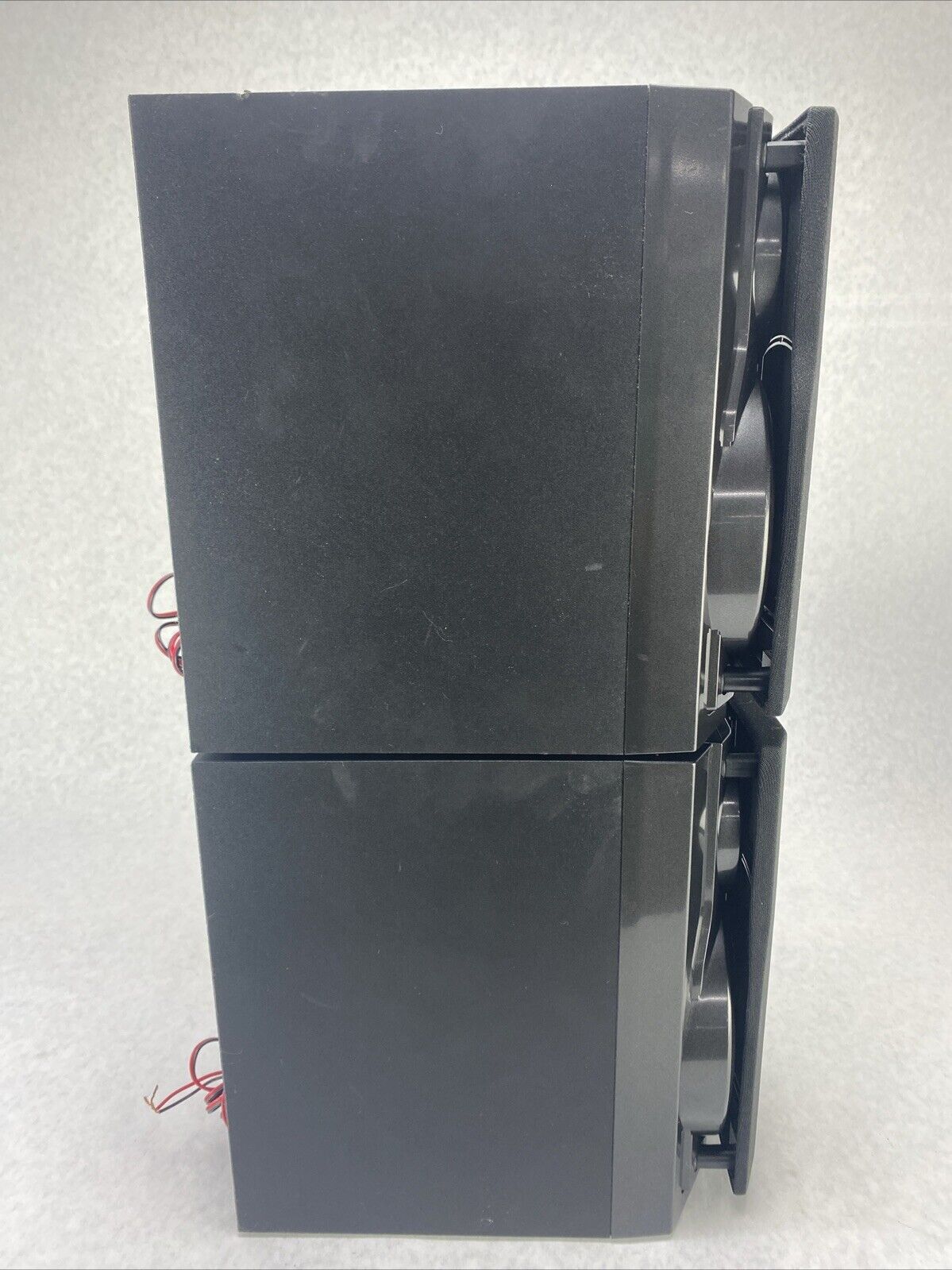 Panasonic SA-PM12 Mini Stereo 5 CD Cassette Tape SB-PM11 Speakers NO REMOTE