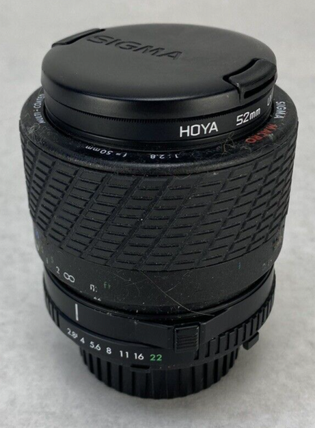Sigma Macro 1:2.8 f=50mm Multi Coated Camera Lens