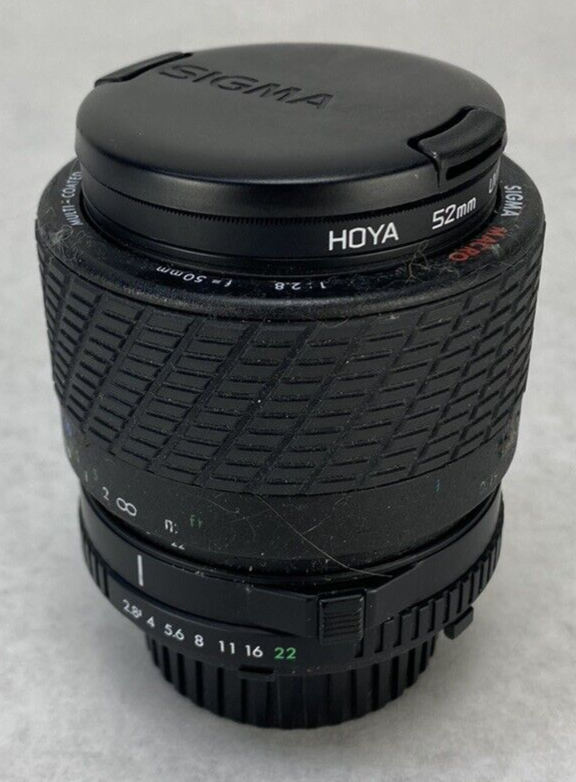 Sigma Macro 1:2.8 f=50mm Multi Coated Camera Lens