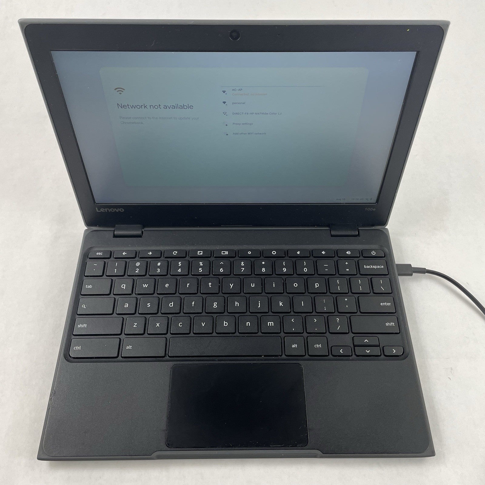 Lenovo 100e ChromeBook 81ER 11.6" Celeron N3350 1.10 GHz 4 GB RAM 16 GB Storage2