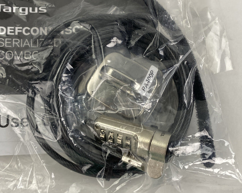 Targus 60 Defcon Mini Combo Cable Lock Lot of 5
