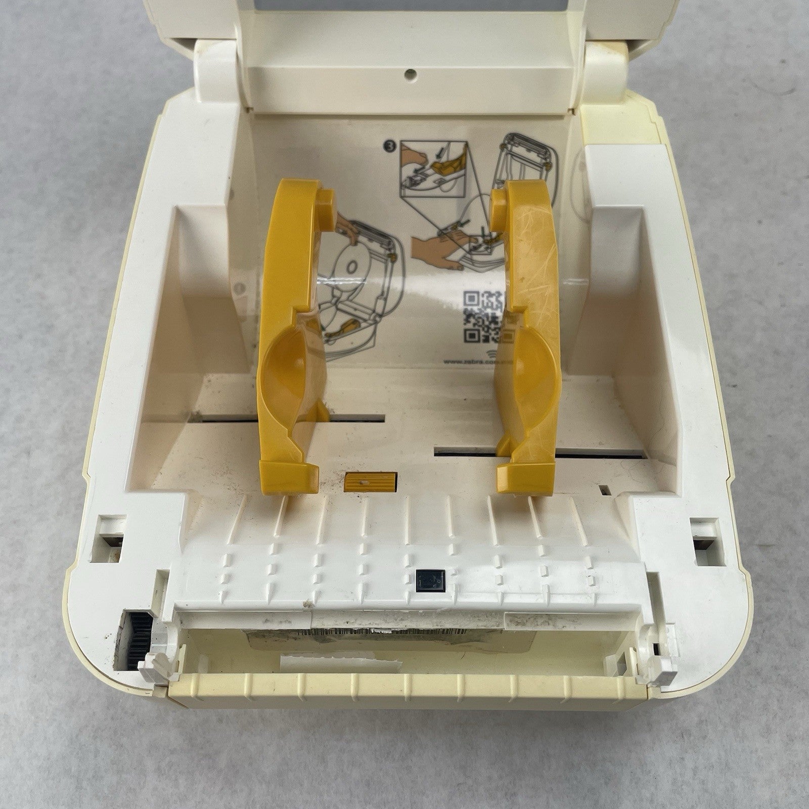 Zebra GK420D Direct Thermal Printer, Tested For Parts or Repair 297,991pgc5