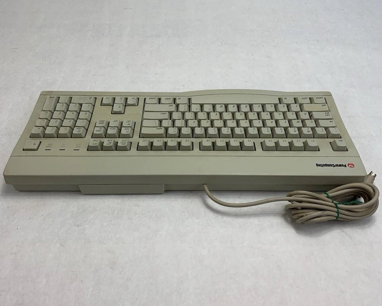 PowerComputing 7250-004-00 Vintage Mechanical Keyboard w/ PowerComputing Mouse