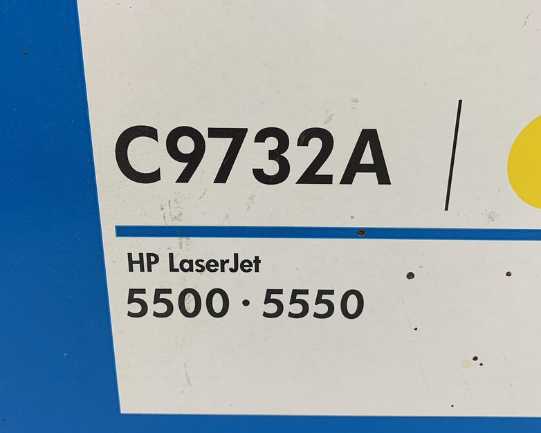 HP C9732A Yellow Toner Cartridge For HP LaserJet 5500 5550 Exp. 2009