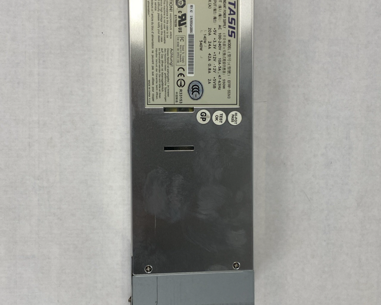 ETASIS Model EFRP-553V3 550W Redundant Power Supply
