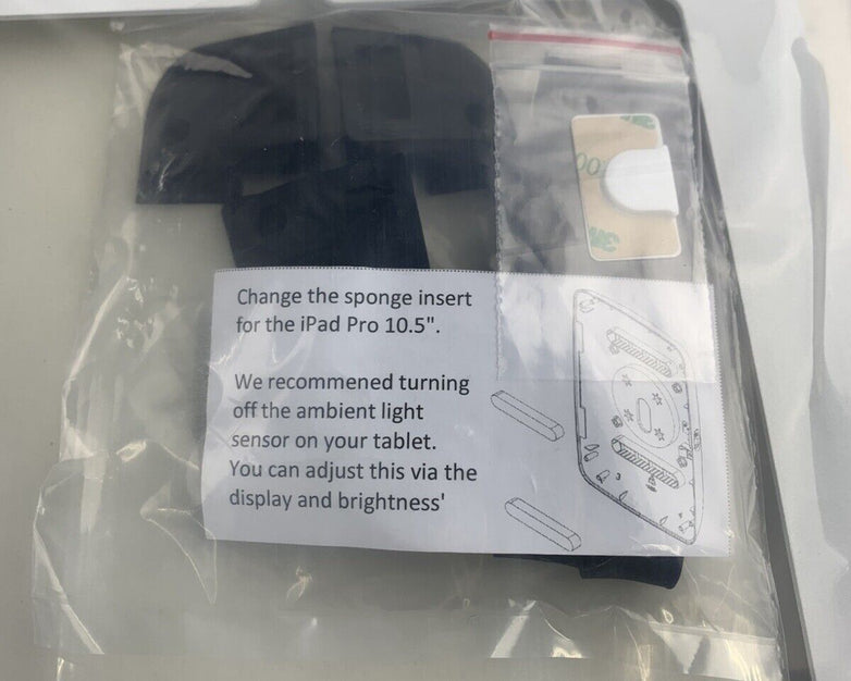 BossTab BFU0-2004 Fusion White Faceplate iPad Pro 10.5