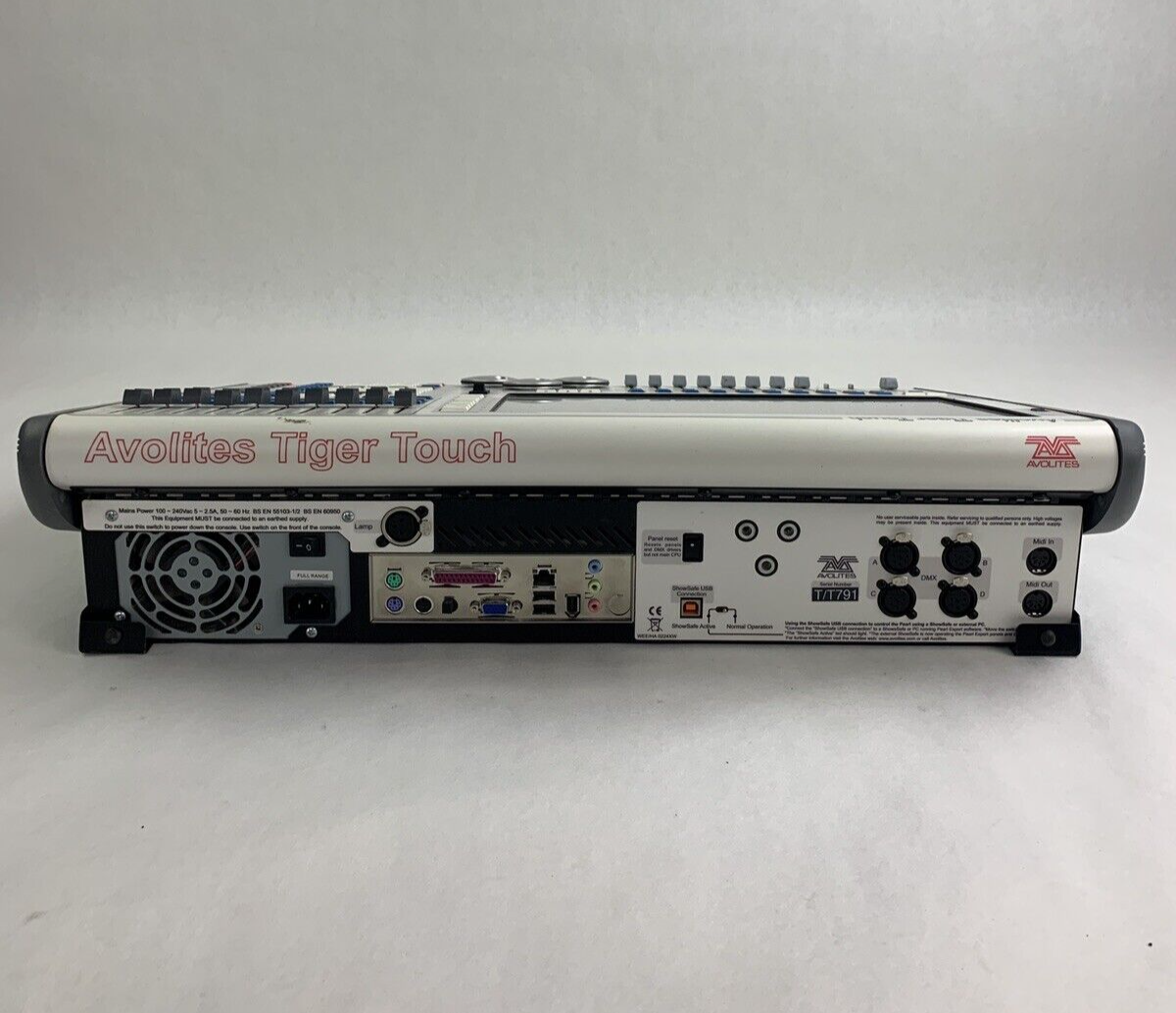 Avolites Tiger Touch Lighting Control Console Tested